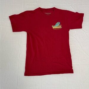Margaritaville Panama City Beach Tee in Rich Red